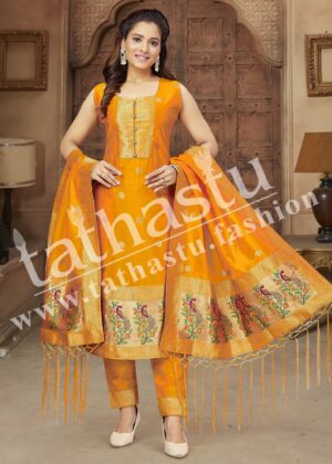 TATHASTU READYMADE TRADITIONAL PAITHANI DRESS