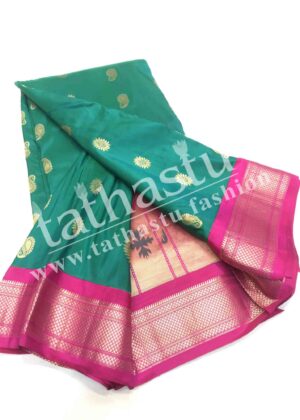 TATHASTU PURE SILK PAITHANI 9-YARD SAREE