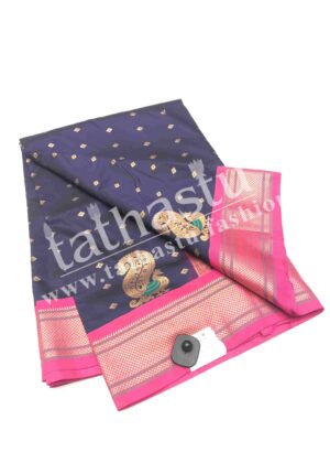 TATHASTU ART SILK PAITHANI 9-YARD SAREE
