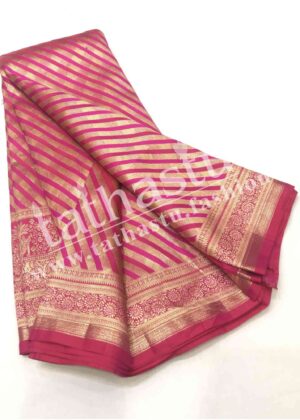TATHASTU PURE SILK BROCADE SAREE