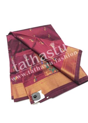 TATHASTU ART SILK PAITHANI 9-YARD SAREE