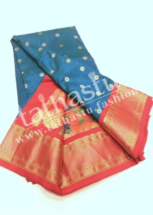 TATHASTU PURE SILK PAITHANI 9-YARD SAREE