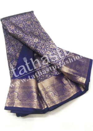 TATHASTU PURE SILK BROCADE SAREE