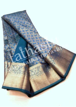 TATHASTU PURE SILK BROCADE SAREE