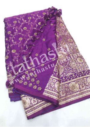 TATHASTU PURE SILK BRIDAL WEAR SAREE