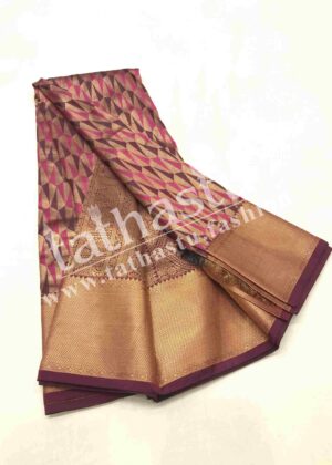 TATHASTU ART SILK TISSUE BROCADE SAREE