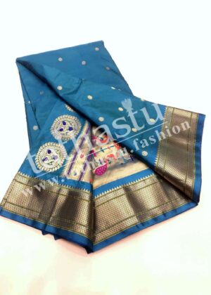 TATHASTU PURE SILK PAITHANI 9-YARD SAREE