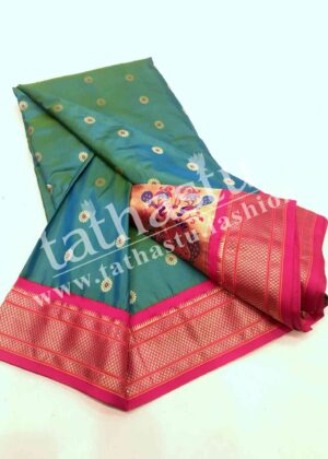 TATHASTU PURE SILK PAITHANI 9-YARD SAREE
