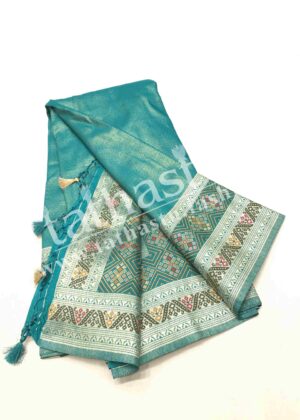 TATHASTU ART SILK TISSUE BROCADE SAREE