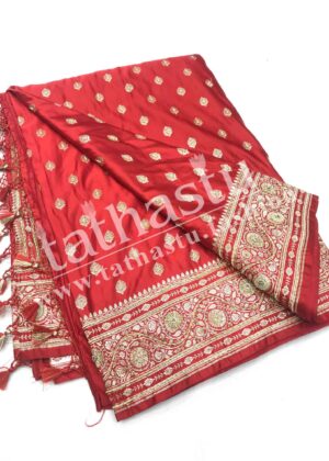 TATHASTU PURE SILK BRIDAL WEAR SAREE
