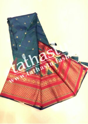 TATHASTU ART SOFT SILK IRKAL SAREE