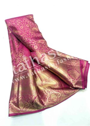 TATHASTU PURE SILK BROCADE SAREE