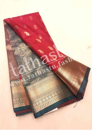 TATHASTU ART SOFT SILK SAREE