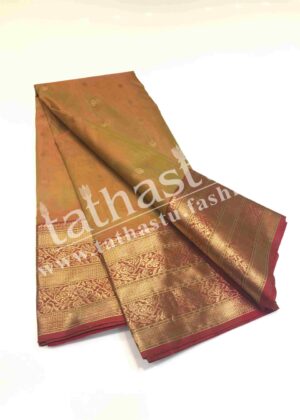 TATHASTU PURE SILK CHANDERI SAREE