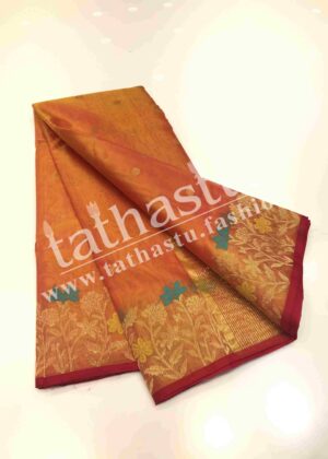 TATHASTU PURE SILK CHANDERI SAREE