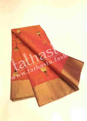 TATHASTU PURE SILK CHANDERI SAREE