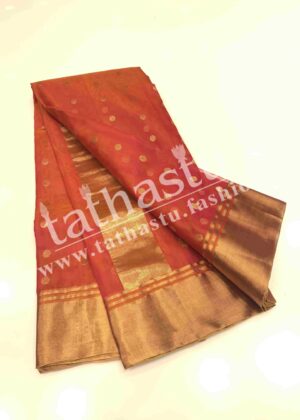 TATHASTU PURE SILK CHANDERI SAREE