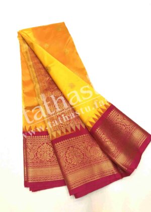 TATHASTU ART SILK KANJEEVARAM SAREE
