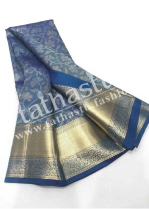 TATHASTU PURE SILK BROCADE SAREE