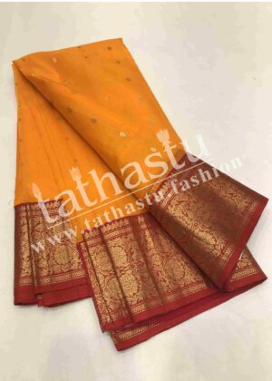 TATHASTU PURE SILK CHANDERI SAREE