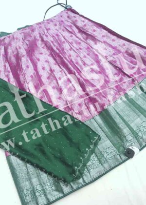 TATHASTU SEMI-STITCHED LEHENGA