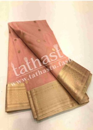 TATHASTU PURE SILK CHANDERI SAREE