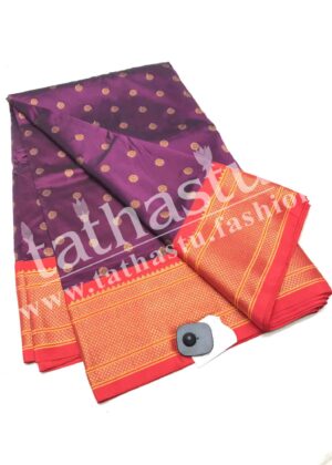 TATHASTU ART SILK PAITHANI 9-YARD SAREE