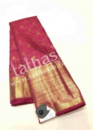 TATHASTU PURE SILK BROCADE SAREE