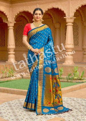 TATHASTU PURE SILK PAITHANI