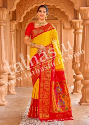 TATHASTU PURE SILK PAITHANI