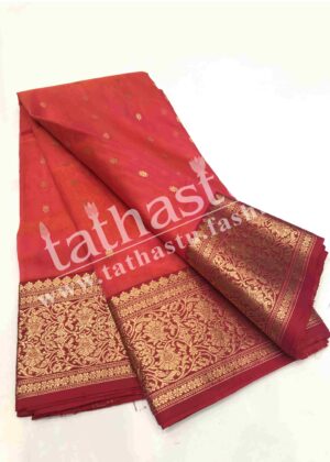 TATHASTU PURE SILK CHANDERI SAREE