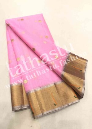 TATHASTU PURE SILK CHANDERI SAREE