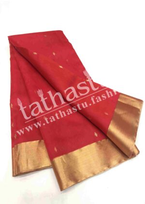 TATHASTU PURE SILK CHANDERI SAREE