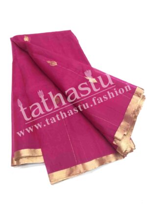TATHASTU PURE SILK CHANDERI SAREE