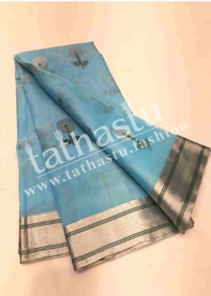 TATHASTU PURE SILK CHANDERI SAREE