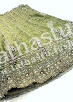 TATHASTU SEMI-STITCHED LEHENGA
