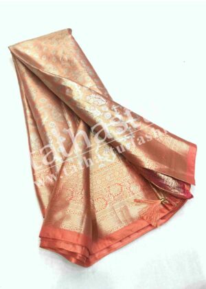 TATHASTU ART SILK TISSUE BROCADE SAREE