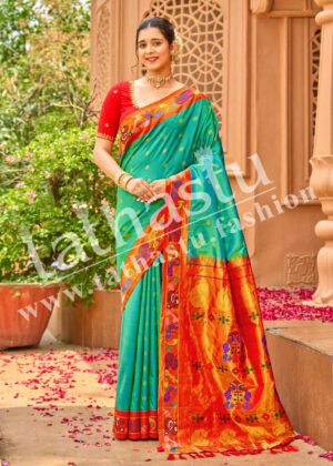 TATHASTU FANCY MUSICAL BORDER PAITHANI