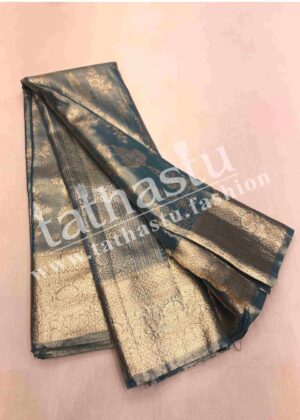 TATHASTU ART SILK TISSUE BROCADE SAREE