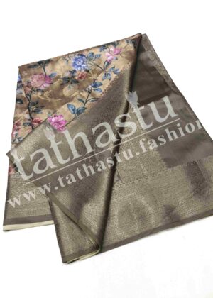 TATHASTU FANCY PRINTED COTTON SAREE