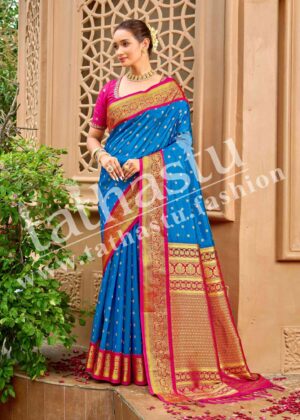 TATHASTU ART SILK KANJEEVARAM SAREE