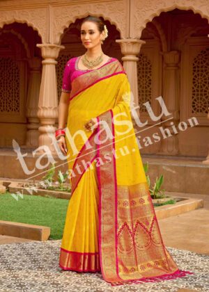 TATHASTU ART SILK KANJEEVARAM SAREE