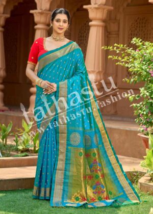 TATHASTU PURE SILK PAITHANI