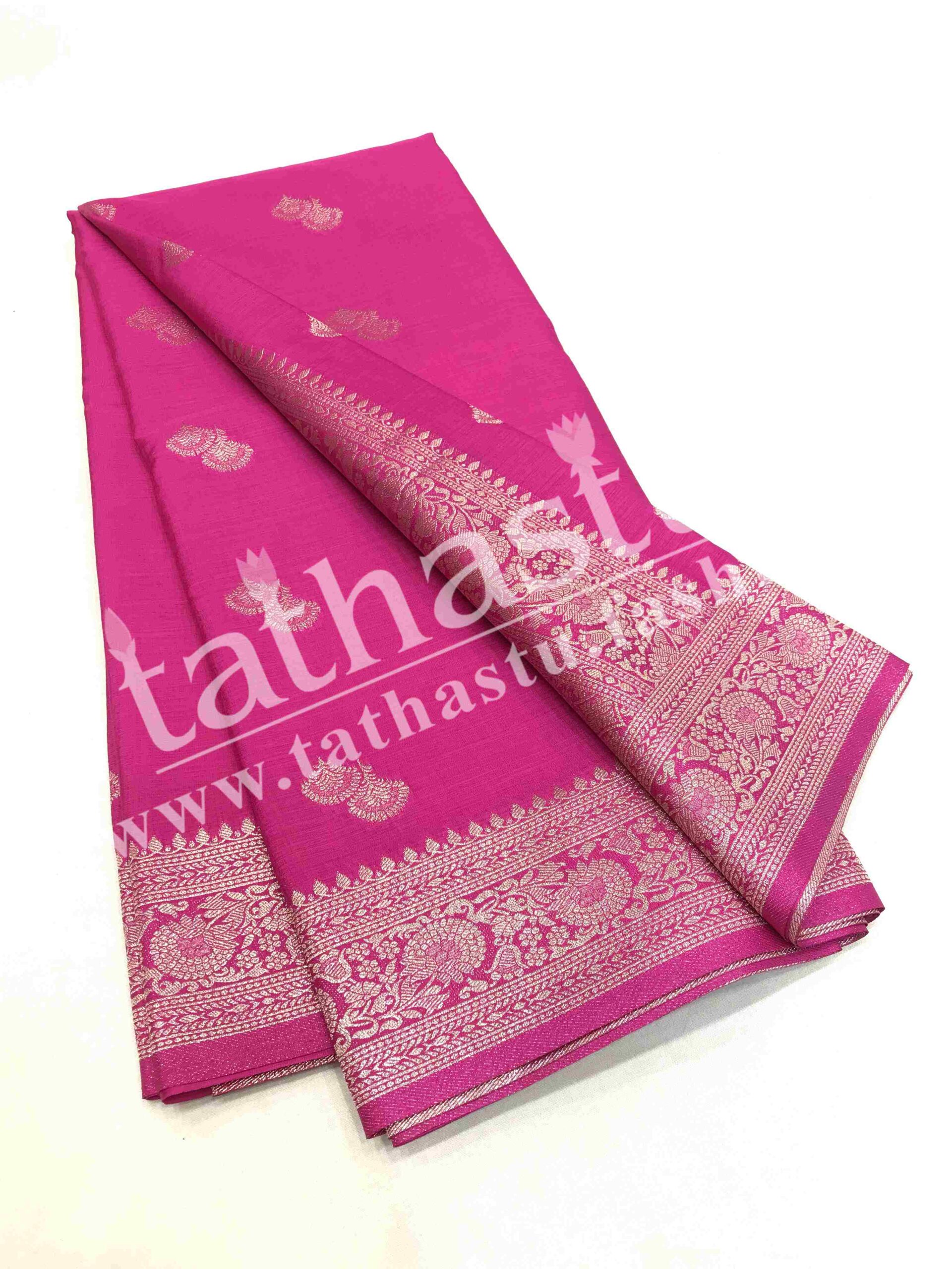 TATHASTU ART SOFT SILK SAREE