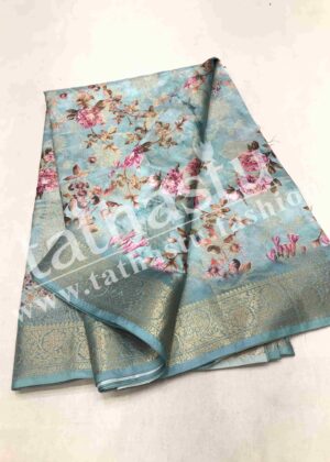 TATHASTU FANCY PRINTED COTTON SAREE