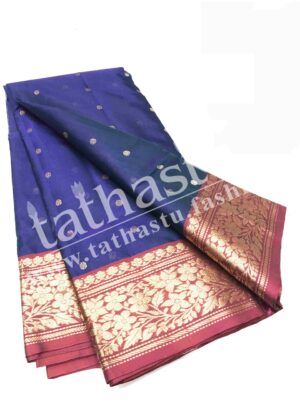 TATHASTU PURE SILK CHANDERI SAREE