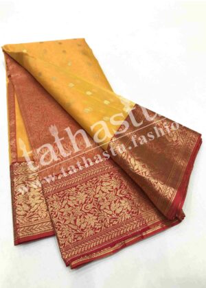 TATHASTU PURE SILK CHANDERI SAREE