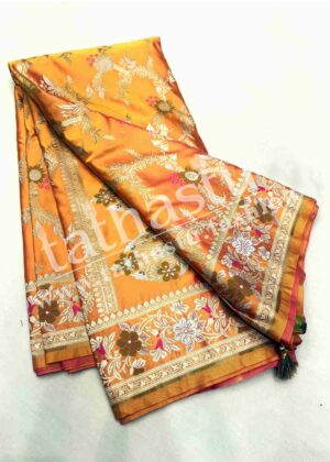 TATHASTU ART SILK BANARASI SAREE