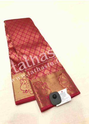 TATHASTU PURE SILK BROCADE SAREE