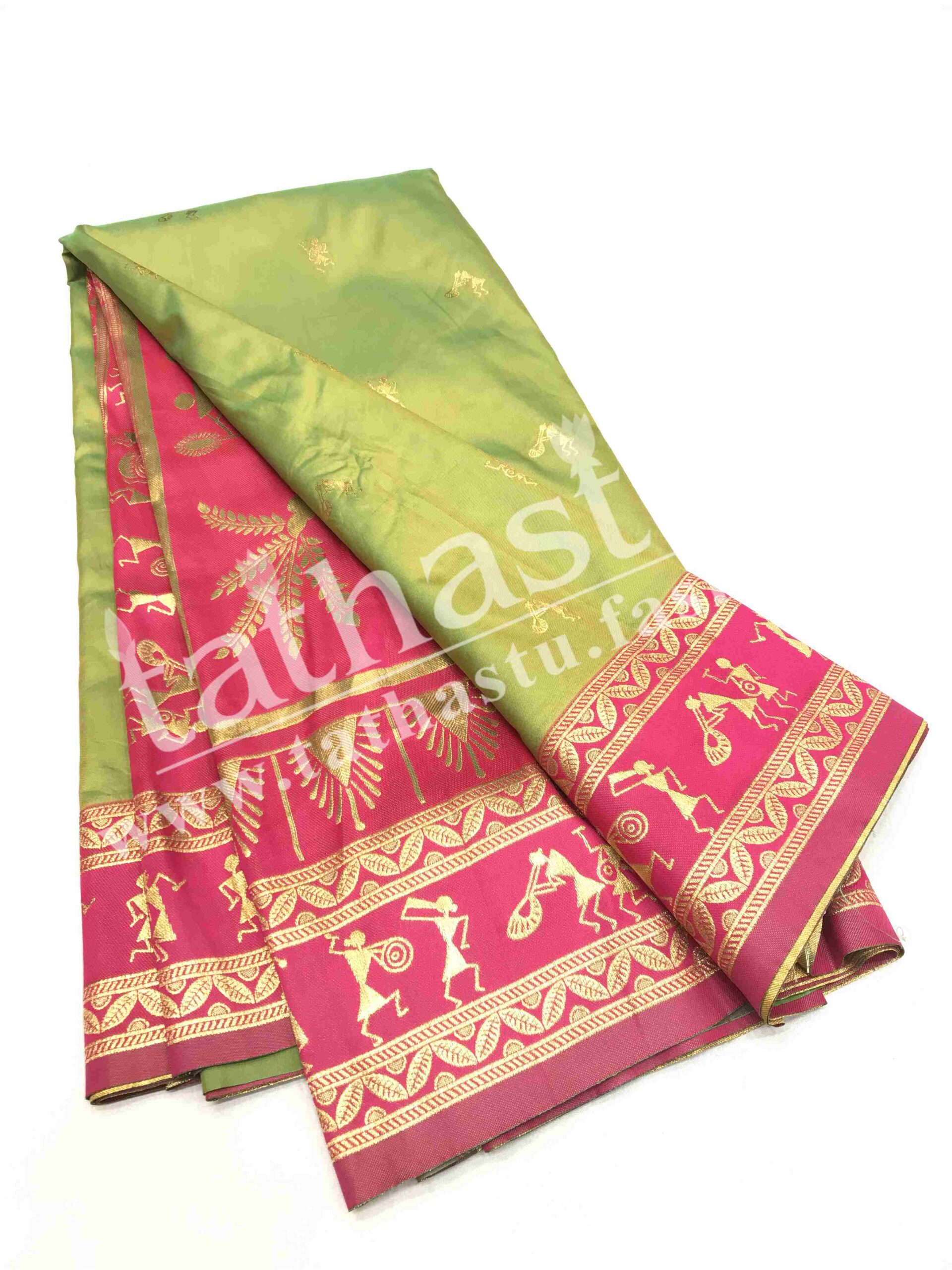 TATHASTU ART SOFT SILK SAREE